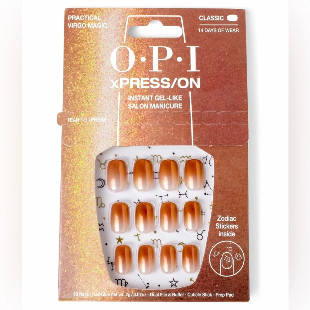 OPI XPress/On Gel-Like Manicure - Vibrant Orange - Picture 4 of 10